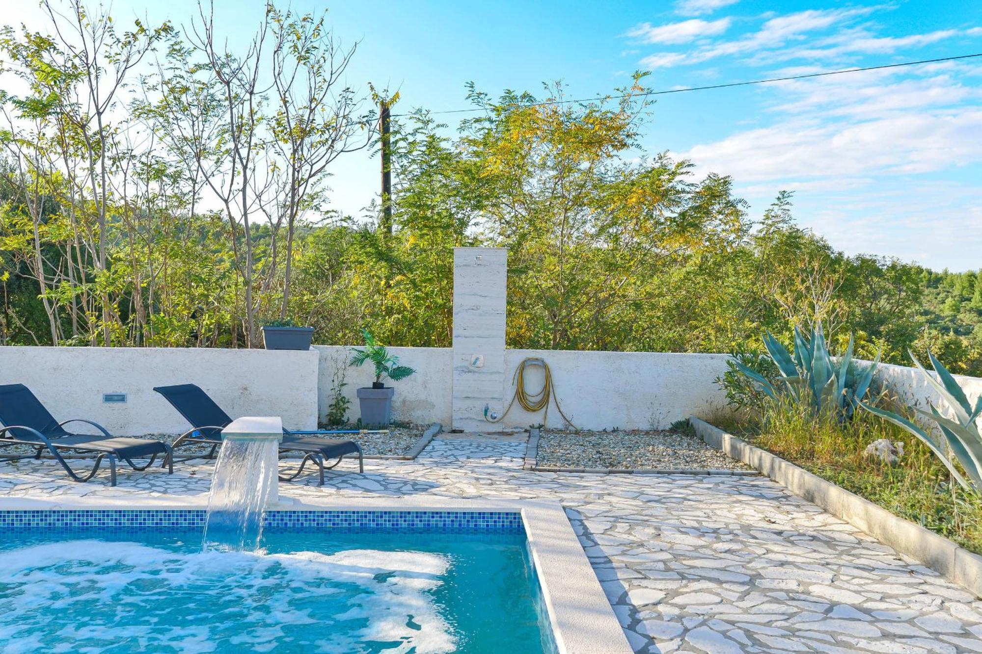 Villa Anna With Pool, Zadar County Vinjerac Exterior photo