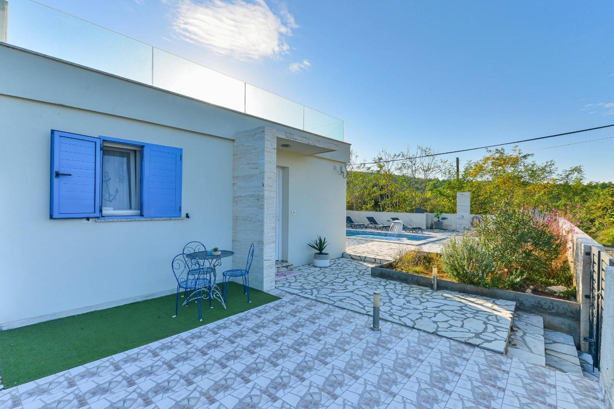 Villa Anna With Pool, Zadar County Vinjerac Exterior photo
