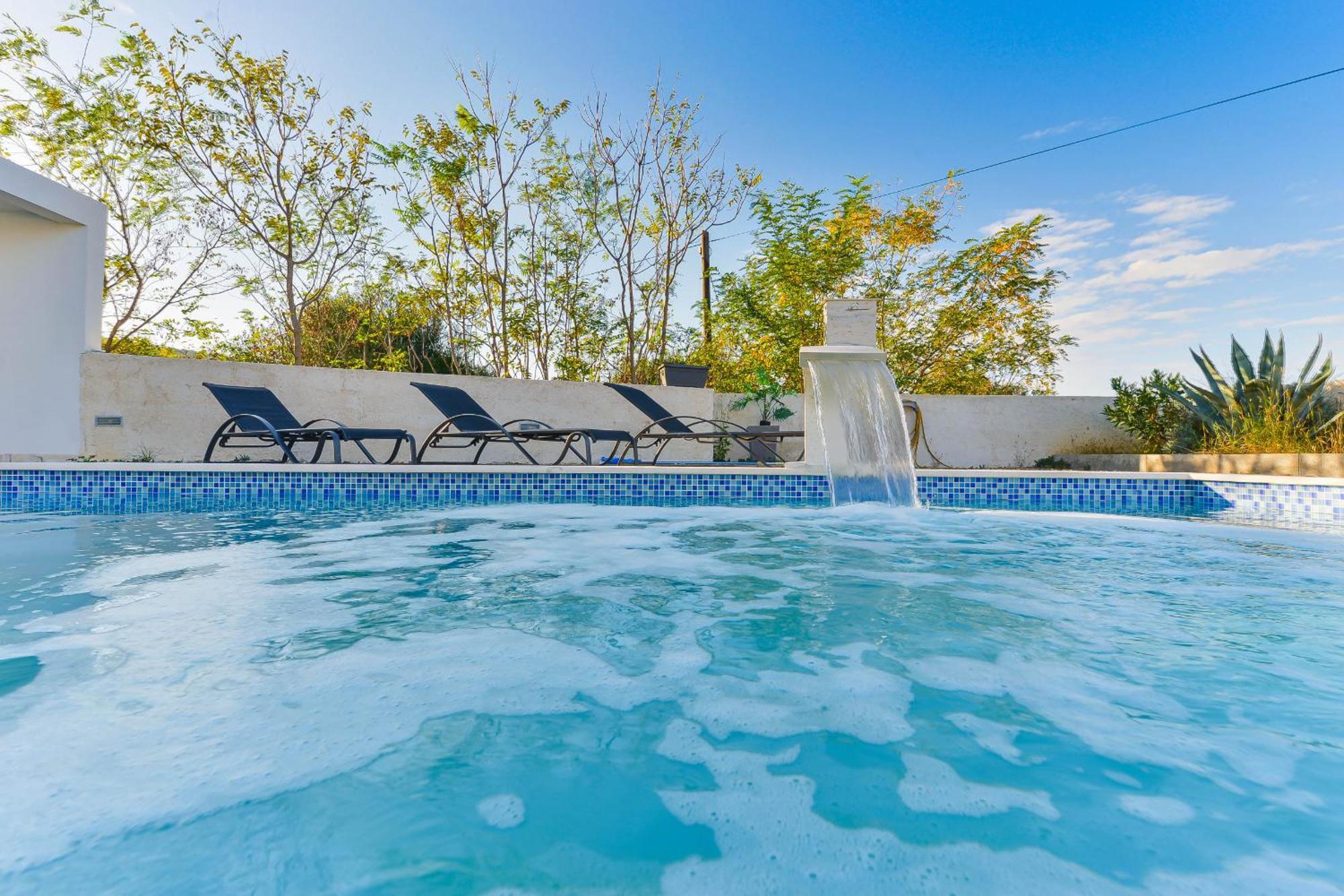 Villa Anna With Pool, Zadar County Vinjerac Exterior photo